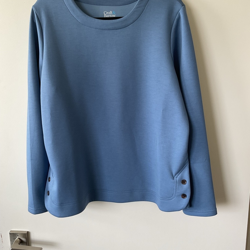 NEW Sweatshirt Steel Blue